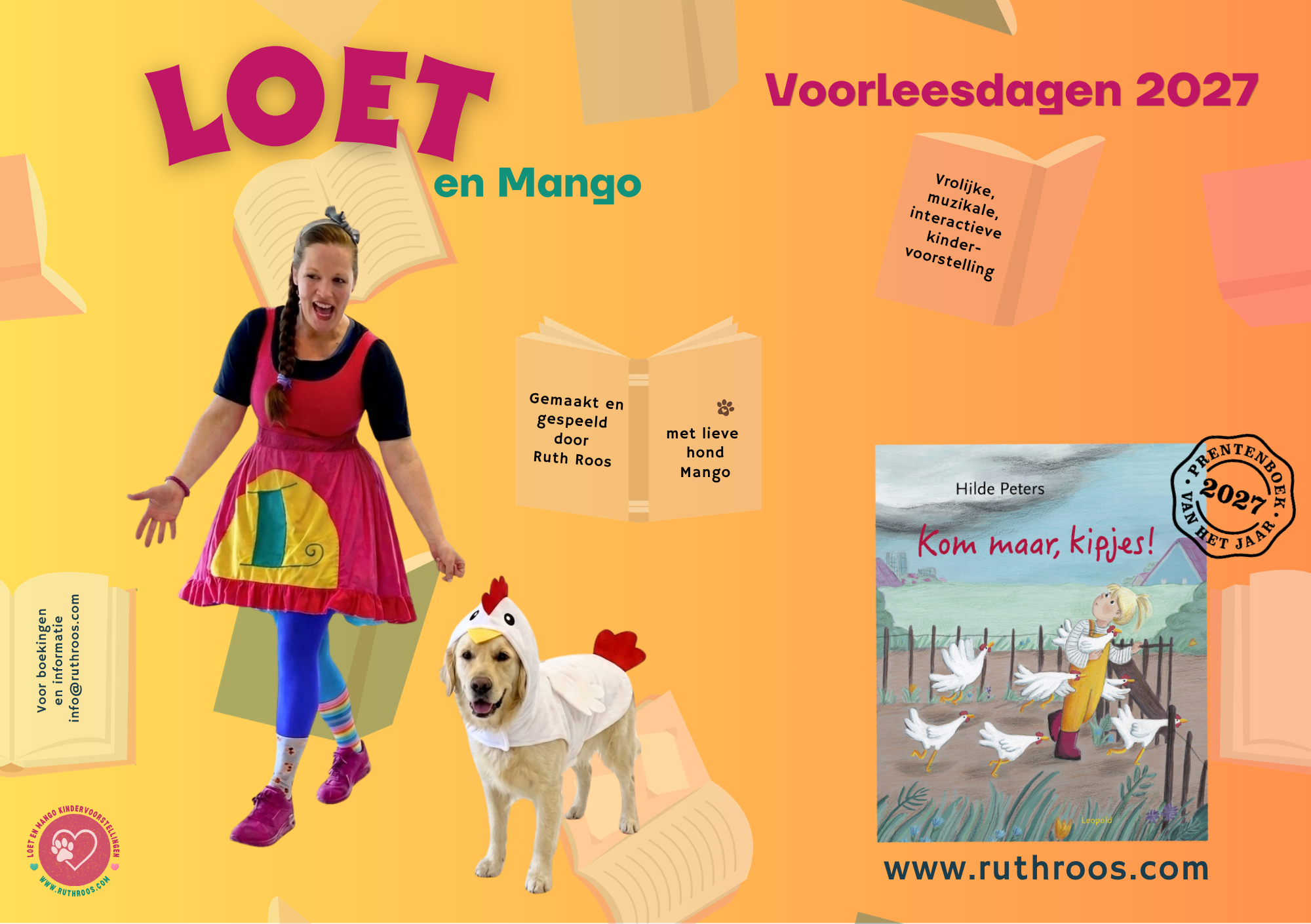 Loet en Mango Voorleesdagen kipjes